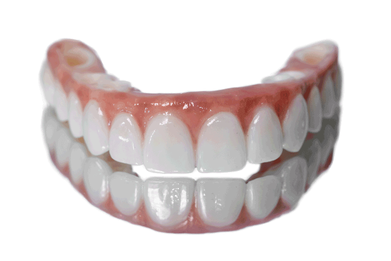 A rotating all-on-4 denture. Dental prosthesis for All-on-4 mexico.