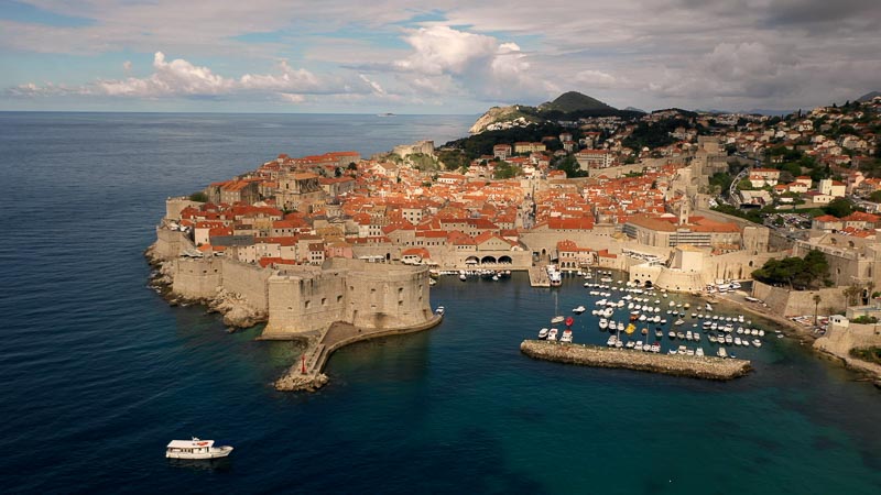 City of Dubrovnik, Croatia, where you can get dental implants at SOTA Dental.